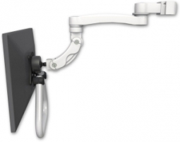 ICW UL560I-P15-A1-MW Inverted Ultra 560 LCD mount for a 1.5" pole with an 11" arm, Medical White