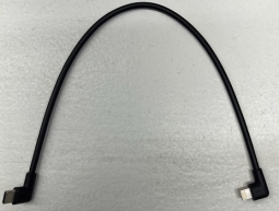 nCLOSE NCL-C-1A2A-306 35W Cable, 306MM (12") Right Angle Lightning to Right Angle USBC