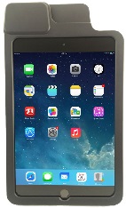 nCLOSE NCL-MINI-B-UM2 Enclosure for iPad mini Gens 1/2/3 and ID Tech UniMag, Black