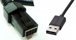 NCR 1432-C158-0040 USB Cable Type A to 2x4 Latch-N-Lock, 4 meter (13.12 feet), Black, RoHS