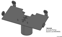 NCR 7360-K429 Kit, Equinox LUXE 8000i / 8500i Pin Pad Mount