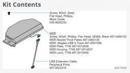 NCR 7772-K141 Kit - NCR Encrypted MSR