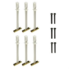 Peerless ACC615 Metal Stud Fastener Kit, 6 Togglers