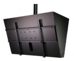 Peerless DST965 Back to Back Veiling Mount System with Media Storage for 40" - 65" Flat Panel