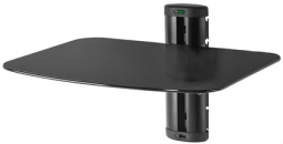 Peerless ESHV20 Single AV Wall Shelf with Glass
