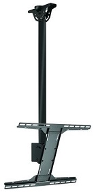 Peerless MOD-FPSKIT150-B Ceiling Mount for 39" to 75" TVS with  1.5M (59") Black Poles