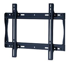 Peerless SF640 Flat Wall Mount for 32-50 Inch Displays VESA 400/400 - Security, Black
