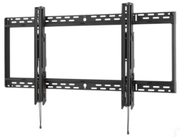 Peerless SF670 SmartMount Universal Flat Mount non tilt for 42" - 90" Flat Panel Screens, Black