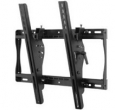 Peerless ST640 SmartMount Tilt Wall Mount for 32-50 Inch Displays VESA 400/400 - Security, Black