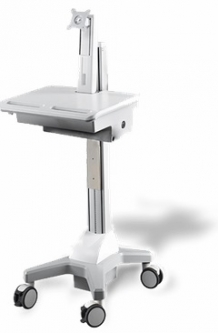 Pioneer 49-MCART-B01 Caris Mobile Workstation - Base with Roller Wheels