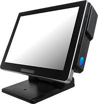 Pioneer 4HB-U390F1 MSR - 3 Track, with Finger Print Reader, for Stealth II, Black, USB