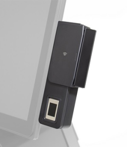 Posiflex BA301020100 MSR Attachment, 3-Track Encryption Capable, USB with Finger Print Reader