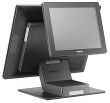 Posiflex LM4010R0000 Customer Display, Secondary LCD Display, 9.7 Inch, Rear Mount, Black for RT2015