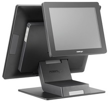 Posiflex LM4011R0000 Customer Display, Secondary LCD Display, 10.1Inch, Rear Mount, Black, for RT201