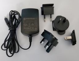 RF IDeas LPS-05V241PS-M Power Supply and Adaptor for Multiplug 5V, 1A 2.1MM ID X 5.5MMOD X 9.5MM