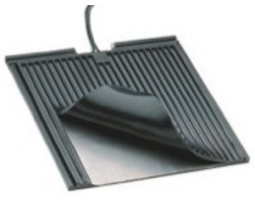 RF IDeas MAT-FR2424AKU pcProxMat, Fine Ribbed 24IN X 24IN Black USB Presence Detector