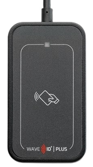 rf IDEAS RDR-80581AKU-PPCT WAVE ID Plus Mini Keystroke PaperCut Black USB Reader