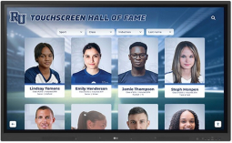 75" Rocket Bundle Digital Trophy Case Kiosk for Interactive Athletics Awards