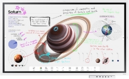 Samsung WM55B 55 Inch Flip Pro 4K UHD Interactive Display for Education and Business