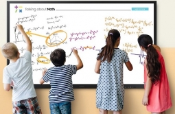 Samsung WM85R 85 Inch Flip All-in-One Digital Flipchart Collaborative Display