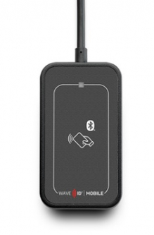 Seal Shield RDR-80M31AKU RDR-80M31AKU WAVE ID Plus Mini Keystroke MIFARE Secure USB Black Reader