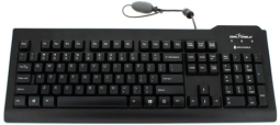 Seal Shield SSKSV207R4 Seal Clean Keyboard with Key Locking Function - Dishwasher Safe