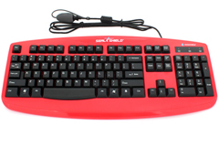 Seal Shield STK503RED Washable TrueType Keyboard Red IP66