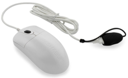 Seal Shield STWM042P STORM Washable Medical Grade Optical Mouse with Scroll Wheel, Dishwasher Safe