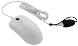 Seal Shield STWM042WE Washable Mouse Scroll Wheel Wireless - Silver Storm Dishwasher Safe Mouse