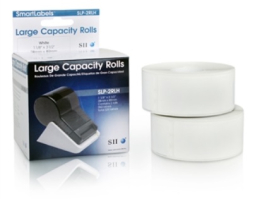 Seiko SLP-2RLH SLP-2RLH Address Labels - High Capacity, White, 1-1/8" by 3-1/2", 260 Labels per Roll