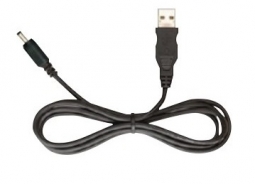 Socket AC4062-1493 7/600/700 Series USB A Male to DC Plug Charging-Cable, Black, 50 Bulk