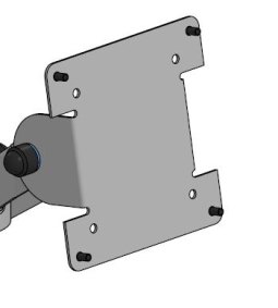 SpacePole 4118041_S6 VESA Plate 75/100 combined, used for 200mm swing Arm On SPV1104-FX-02