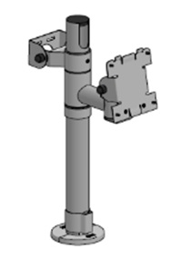 SpacePole 7933-K459-02 NCR VESA Display mt with 100 hole pattern