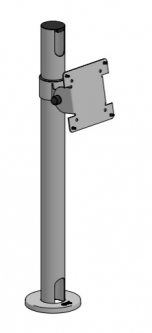 SpacePole ALS005-02 550MM VESA Pole Mount