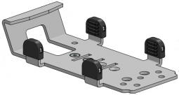 SpacePole C500470 MultiGrip Plate for Equinox Luxe 6200m