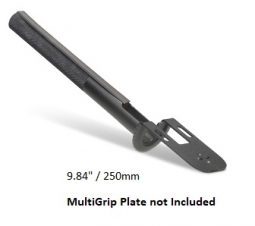 SpacePole DTS101-02 Drive Through Payment Paddle Extension Arm, 9.8 Inch 250mm Handle, Black