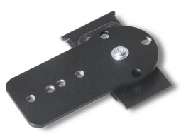 SpacePole DUO601-02 Duo for OtterBox uniVERSE Sled, mCase with Rotation, Black