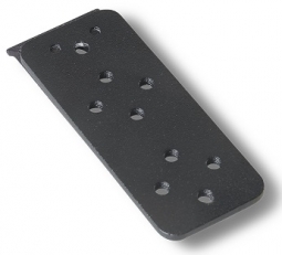 SpacePole DUO602-02 Duo for OtterBox uniVERSE Sled, mCase Fixed, Black