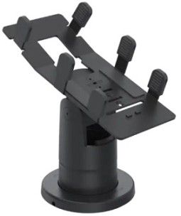 SpacePole FDC201-S-MN-02 Stack with MultiGrip Plate for Clover Flex Terminal with Dock (No Handle)