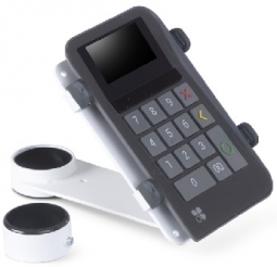 SpacePole FDCLOVER008-32 Plate for FD Mini Keypad, Color White