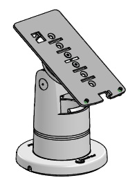 SpacePole ING201-S-MN-02 Stack with MultiGrip Plate (No Handle) for IWL220/250 with Dock