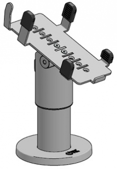 SpacePole ING202-D-MN-02 Ingenico IWL220/250/280 without Dock, DuraTilt SP2, 100mm (No Handle)