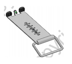 SpacePole INGD5000-MH-02 Ingenico Desk/5000 MultiGrip with Handle, Black