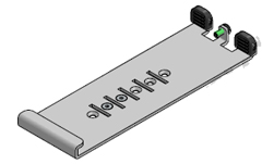 SpacePole INGD5000-MN-02 Ingenico Desk/5000 MultiGrip Plate, Black