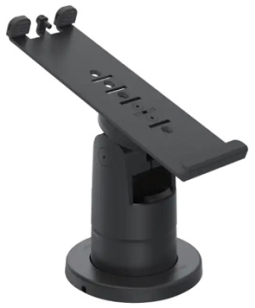 SpacePole INGD5000-S-MN-02 Stack with MultiGrip Plate for Ingenico DESK 5000/3500/3200, Black