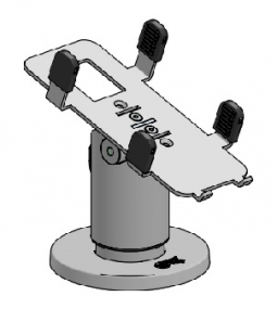 SpacePole INGM5000-LD-MN-02 SpacePole Low Profile DuraTilt MultiGrip Plate for Ingenico Move