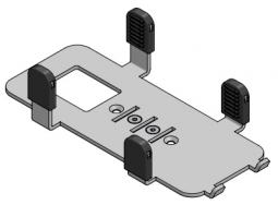 SpacePole INGM5000-MN-02 Ingenico MOVE 5000 / 3500 (NO dock) Payment Terminal MultiGrip Plate