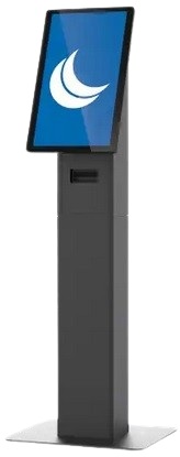 SpacePole Self Checkout Mini Kiosk