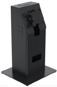 SpacePole SPK401-02 SpacePole Mini Kiosk Countertop - Black