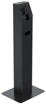 SpacePole SPK400-02 SpacePole Floor Standing Self Service Kiosk - Black